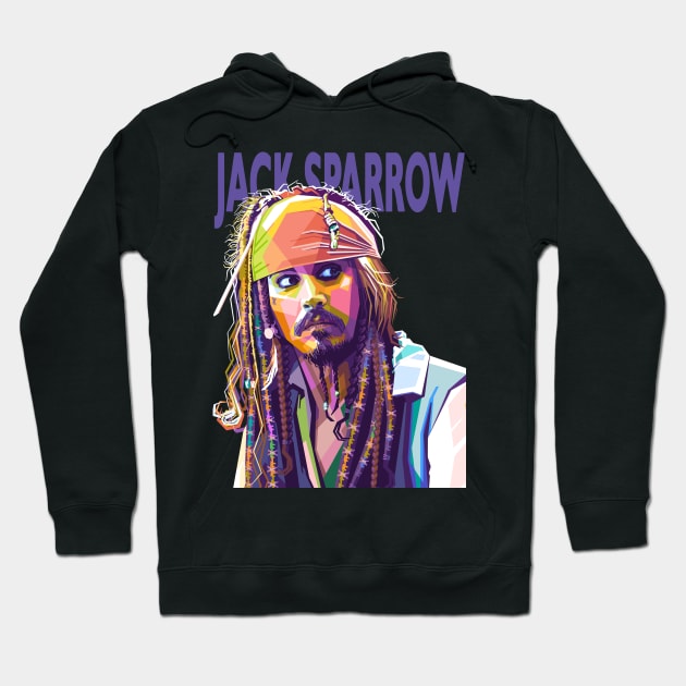 Jack Sparrow Hoodie by lots of artWork